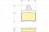 Комплект тормозных колодок GIRLING 6109869