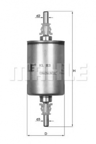 Фильтр MAHLE ORIGINAL KL 83