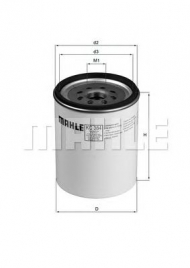 Фильтр MAHLE ORIGINAL KC 384D