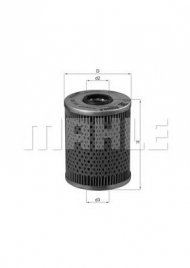 Фильтр MAHLE ORIGINAL OX 187D