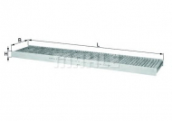 Фильтр MAHLE ORIGINAL LAK 52
