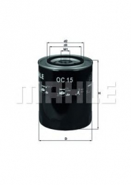 Фильтр MAHLE ORIGINAL OC 15