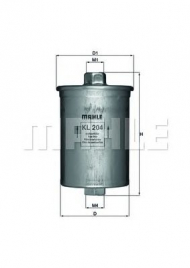Фильтр MAHLE ORIGINAL KL 204