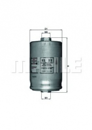 Фильтр MAHLE ORIGINAL KL 51