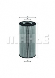 Фильтр MAHLE ORIGINAL OX 123/1D