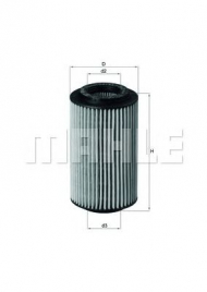 Фильтр MAHLE ORIGINAL OX 153/7D