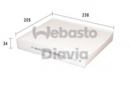 Фильтр WEBASTO 82D0325164A