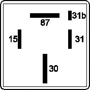 Реле TOPRAN 103 420