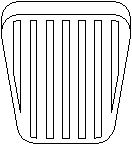 Педальные накладки TOPRAN 200 912