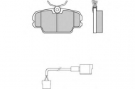 Комплект тормозных колодок E.T.F. 12-0228