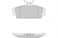 Комплект тормозных колодок E.T.F. 12-0862