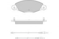 Комплект тормозных колодок E.T.F. 12-0937