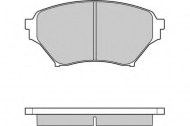 Комплект тормозных колодок E.T.F. 12-0990