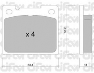Комплект тормозных колодок CIFAM 822-004-0