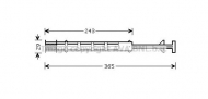 Осушитель PRASCO CND247