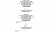Комплект тормозных колодок MASTER-SPORT 13-0460-7200-2-SET-MS