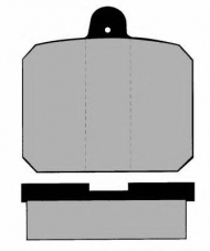 Комплект тормозных колодок Brake ENGINEERING PA334