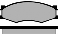 Комплект тормозных колодок Brake ENGINEERING PA358