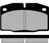 Комплект тормозных колодок Brake ENGINEERING PA372