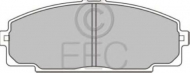Комплект тормозных колодок EEC BRP0835