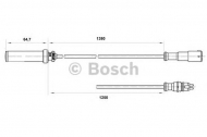 Датчик BOSCH 0 265 004 015