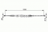 Трос BOSCH 1 987 477 949