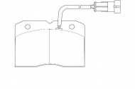 Комплект тормозных колодок WAGNER WBP29140A