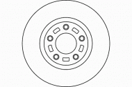 Тормозной диск TEXTAR 92130400