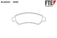 Комплект тормозных колодок FTE BL2022A3