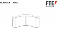 Комплект тормозных колодок FTE BL1948A1