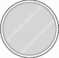 Комплект тормозных колодок FERODO FDB58