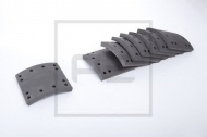 Комплект колодки тормозной накладки PE Automotive 086.137-00A