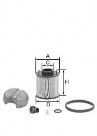 Фильтр MANN-FILTER U 620/4 y KIT