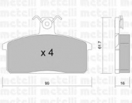 Комплект тормозных колодок METELLI 22-0026-0