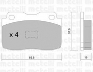 Комплект тормозных колодок METELLI 22-0028-0
