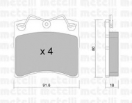Комплект тормозных колодок METELLI 22-0163-0