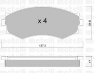 Комплект тормозных колодок METELLI 22-0190-0