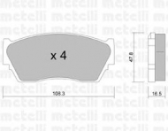 Комплект тормозных колодок METELLI 22-0246-0
