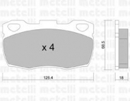 Комплект тормозных колодок METELLI 22-0352-1