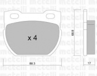 Комплект тормозных колодок METELLI 22-0354-1
