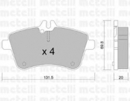 Комплект тормозных колодок METELLI 22-0647-0