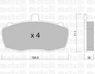 Комплект тормозных колодок METELLI 22-0692-0