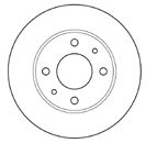 Тормозной диск MAPCO 15517