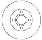 Тормозной диск MAPCO 15826