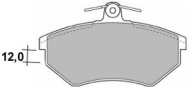 Комплект тормозных колодок MAPCO 6390/1