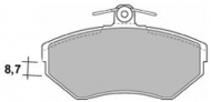 Комплект тормозных колодок MAPCO 6465/1