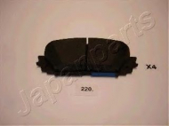 Комплект тормозных колодок JAPANPARTS PA-220AF