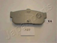 Комплект тормозных колодок JAPANPARTS PP-127AF