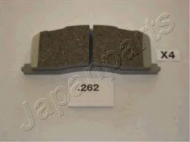 Комплект тормозных колодок JAPANPARTS PP-262AF