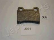 Комплект тормозных колодок JAPANPARTS PP-K01AF